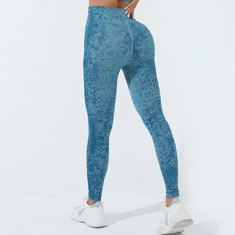 Buddha Stones Seamless Fitness Crop Tank Top High Waist Leggings Pants Sports Gym Yoga Outfits