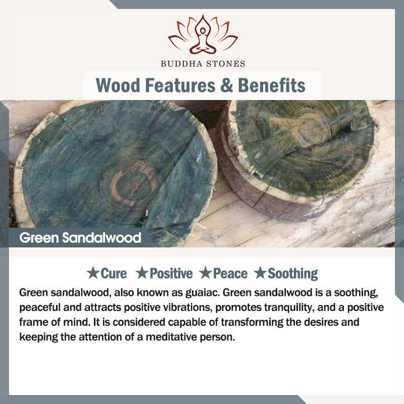 Buddha Stones Mini Year of the Horse Lotus Ebony Linden Wood Green Sandalwood Decoration 5.5*5*3.2cm