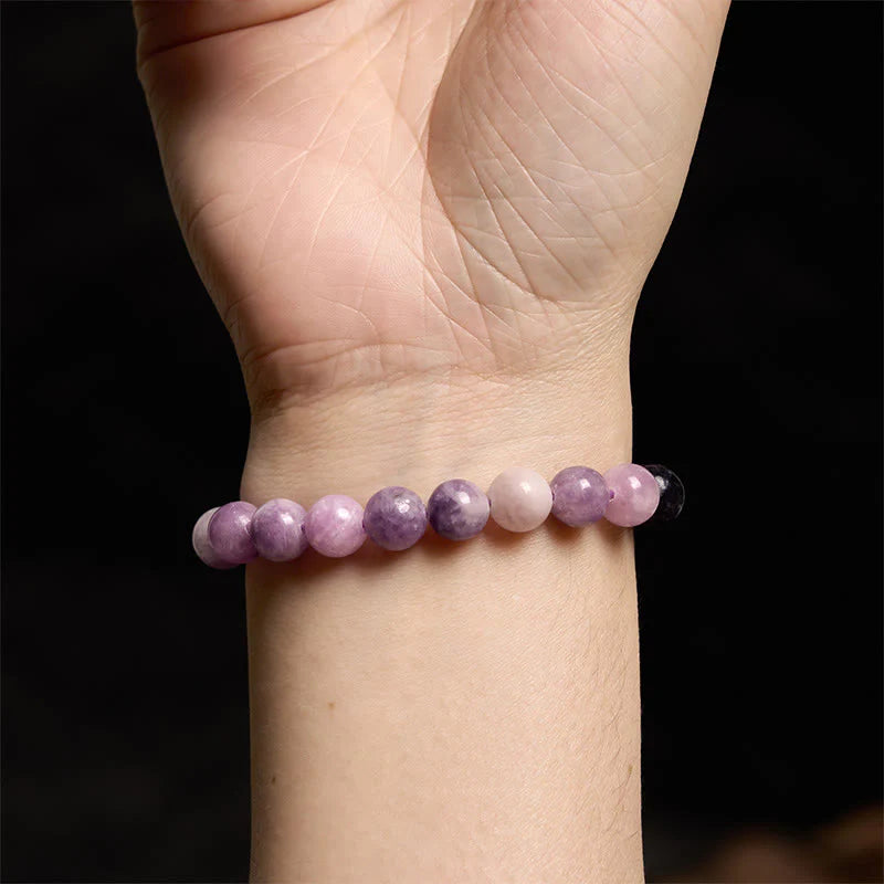 Buddha Stone Various Crystals Malachite Lazurite Lapis Lazuli Hemimorphite Calmness Bracelet