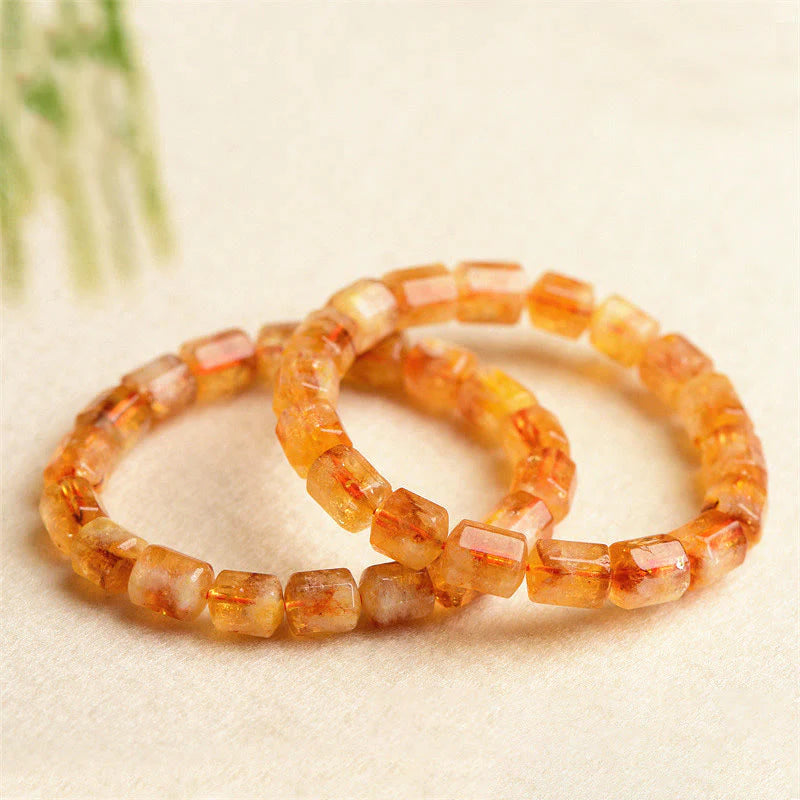 Buddha Stones Natural Citrine Prosperity Protection Bracelet (Extra 35% Off | USE CODE: FS35)