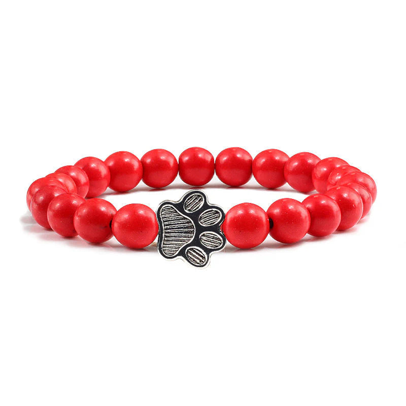 Buddha Stones âSave A Dogâ Stone Bracelet