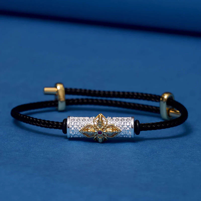 Buddha Stones Copper Luck Red String Bracelet