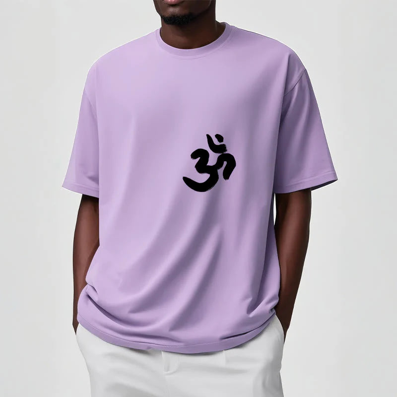 Buddha Stones Om Symbol Sanskrit Tee T-shirt