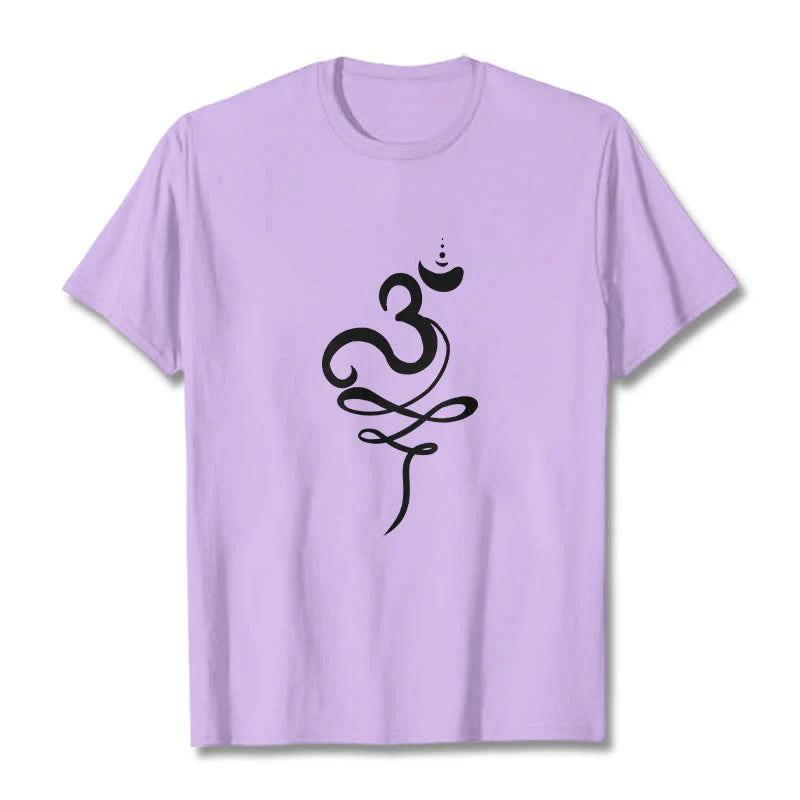 Buddha Stones OM Sanskrit Tee T-shirt