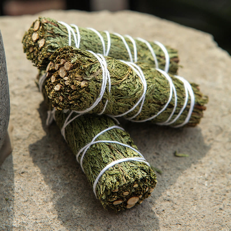 Buddha Stones Cedar Smudge Stick for Home Cleansing Incense Meditation and Rituals Cedar Sticks Incense Wands