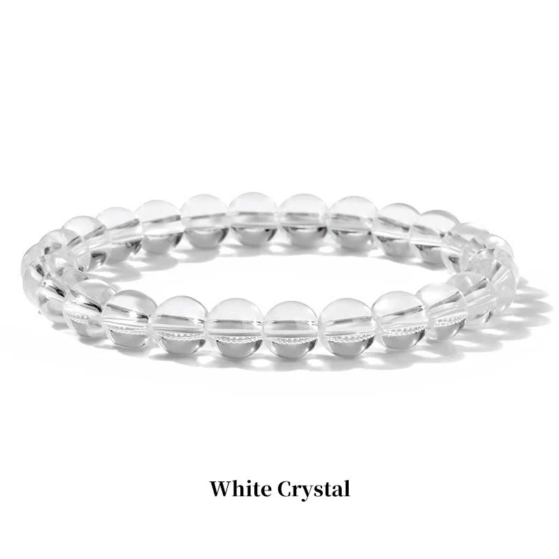 Buddha Stones Natural Stone Quartz Healing Beads Bracelet