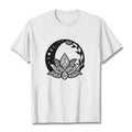 Buddha Stones Lotus Flower Sun Moon Intertwining Vines Tee T-shirt
