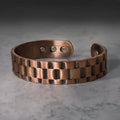 Buddha Stones Vintage Copper Balance Cuff Bracelet