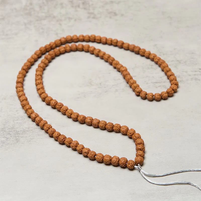 Buddha Stones Tibetan 108 Beads Bodhi Seed Wealth Auspiciousness Mala