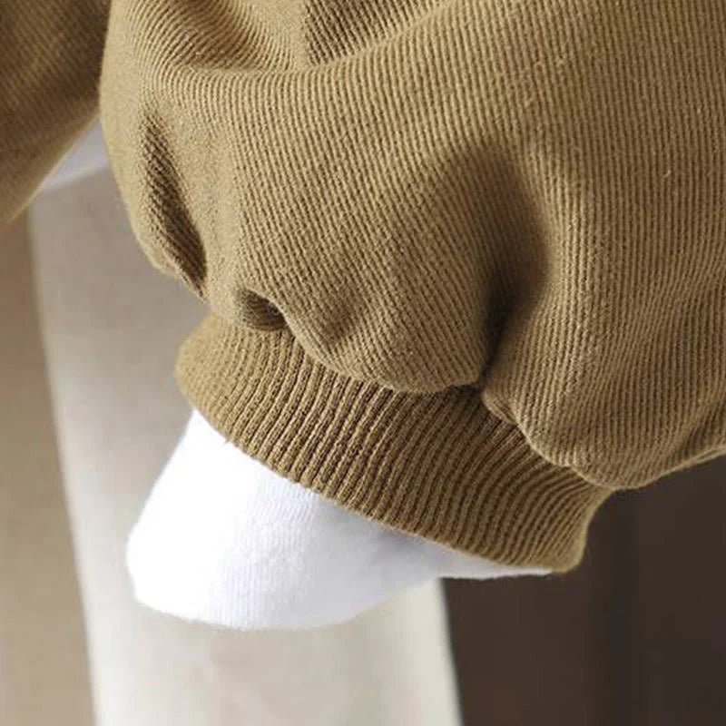 Buddha Stones Fall Button Down Women's Cotton Long Sleeve Outerwear Jacket With Pockets