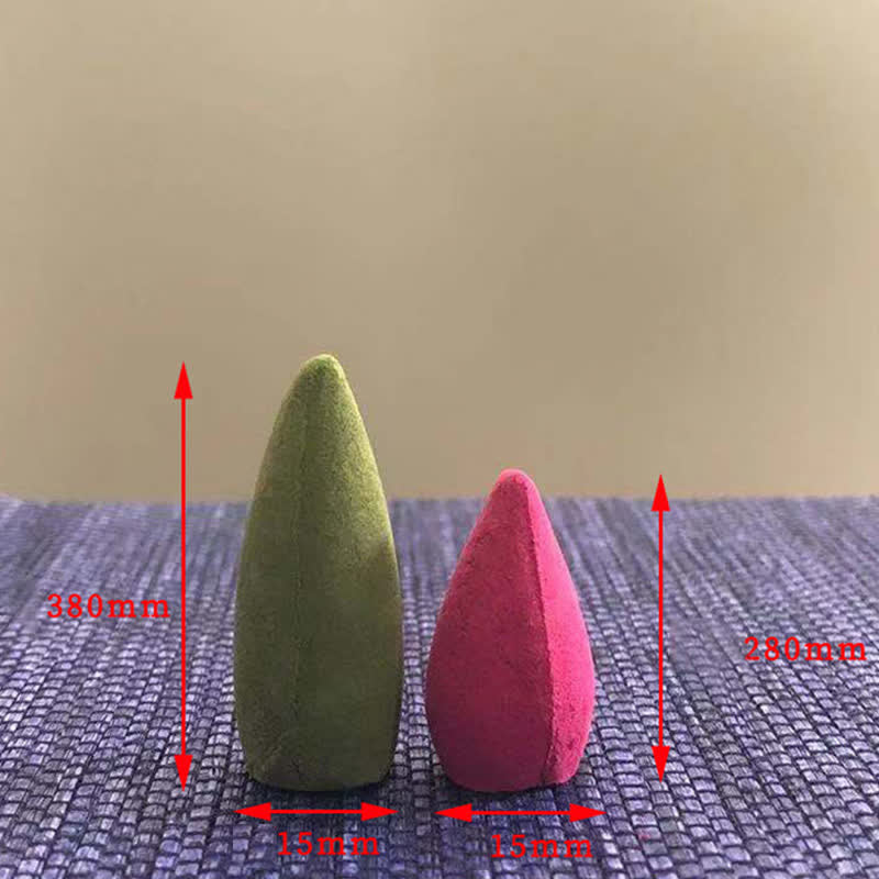 Buddha Stones Mixed Floral Aroma Sandalwood Backflow Incense 50 Cones Pack