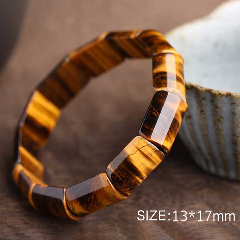 Buddha Stones Natural Tiger Eye Strength Protection Bracelet (Extra 30% Off | USE CODE: FS30)