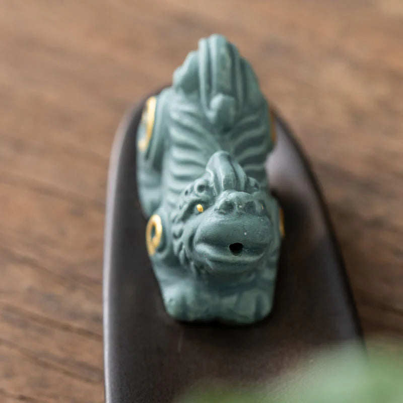 Buddha Stones Pixiu Wealth Home Decoration Incense Burner