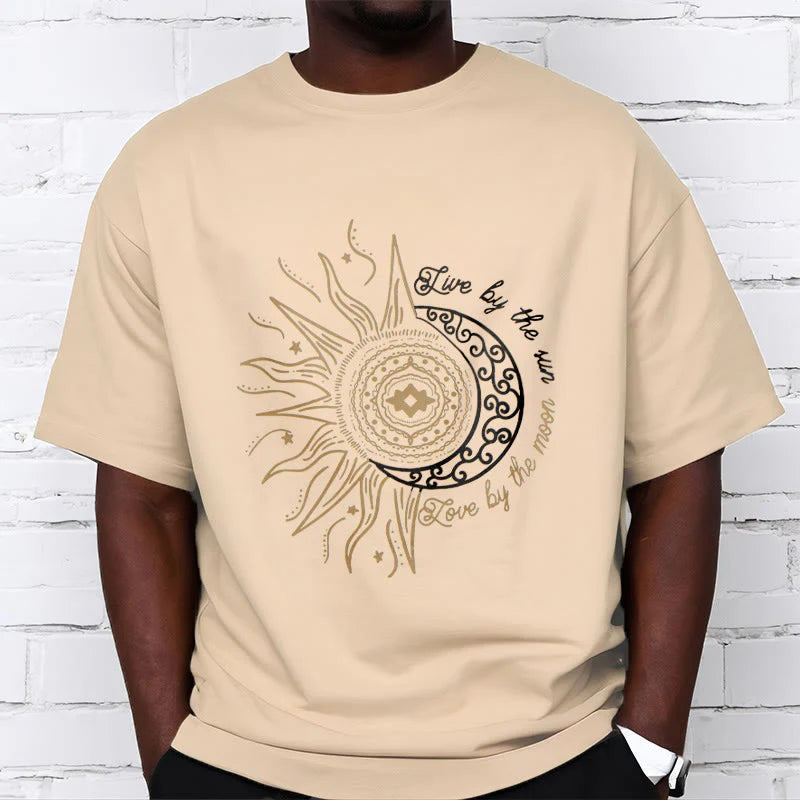 Buddha Stones Live By The Sun Love By The Moon Tee T-shirt