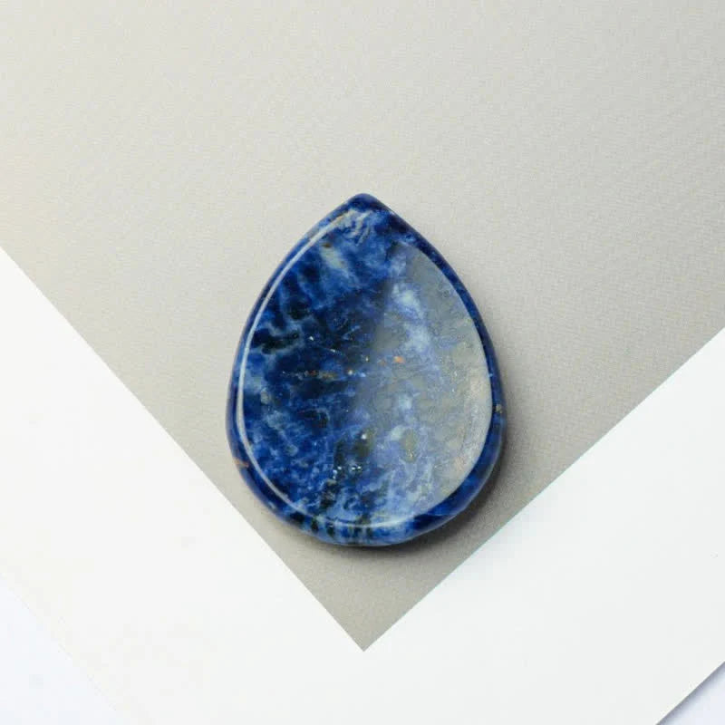 Buddha Stones Teardrop Shape Worry Stone Protection Crystal Decor 34*26*7.8cm
