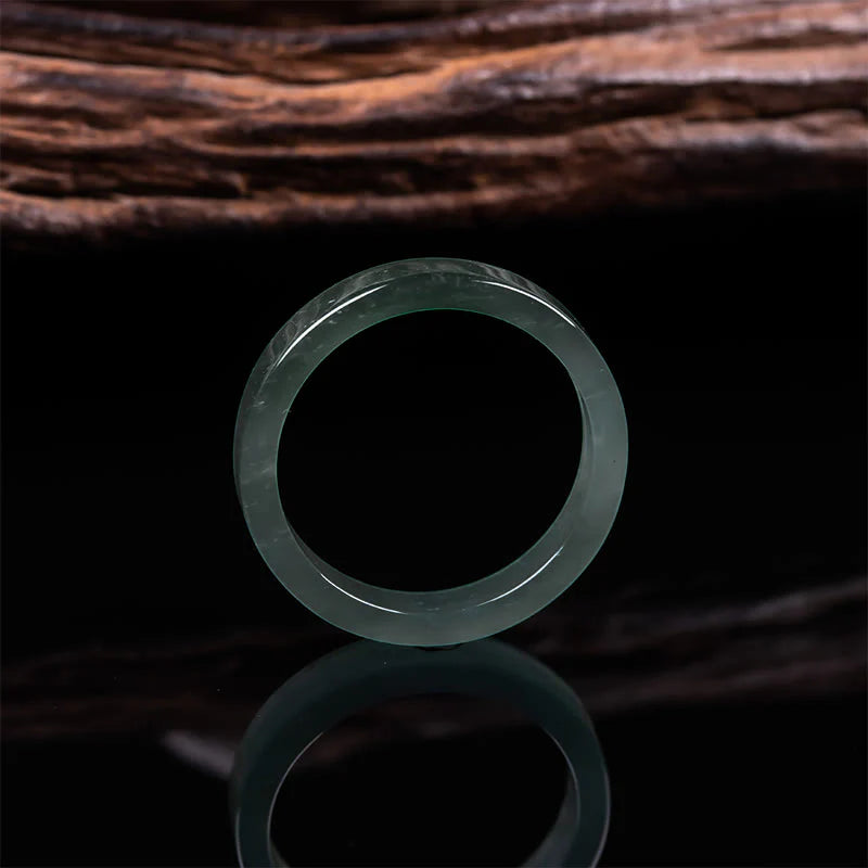 Buddha Stones Jade Abundance Prosperity Multiple Sizes Available Ring