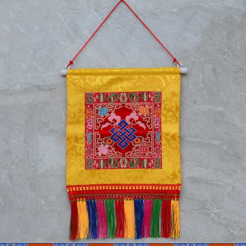 Buddha Stones Vajra Auspicious Symbols Spiritual Power Wall Art