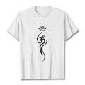 Buddha Stones Lotus Flower Om Design Tee T-shirt