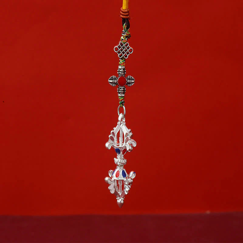 Buddha Stones Vajra Enlightenment Rope Key Chain