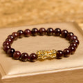 Buddha Stones Natural Garnet Beads PiXiu Protection Bracelet