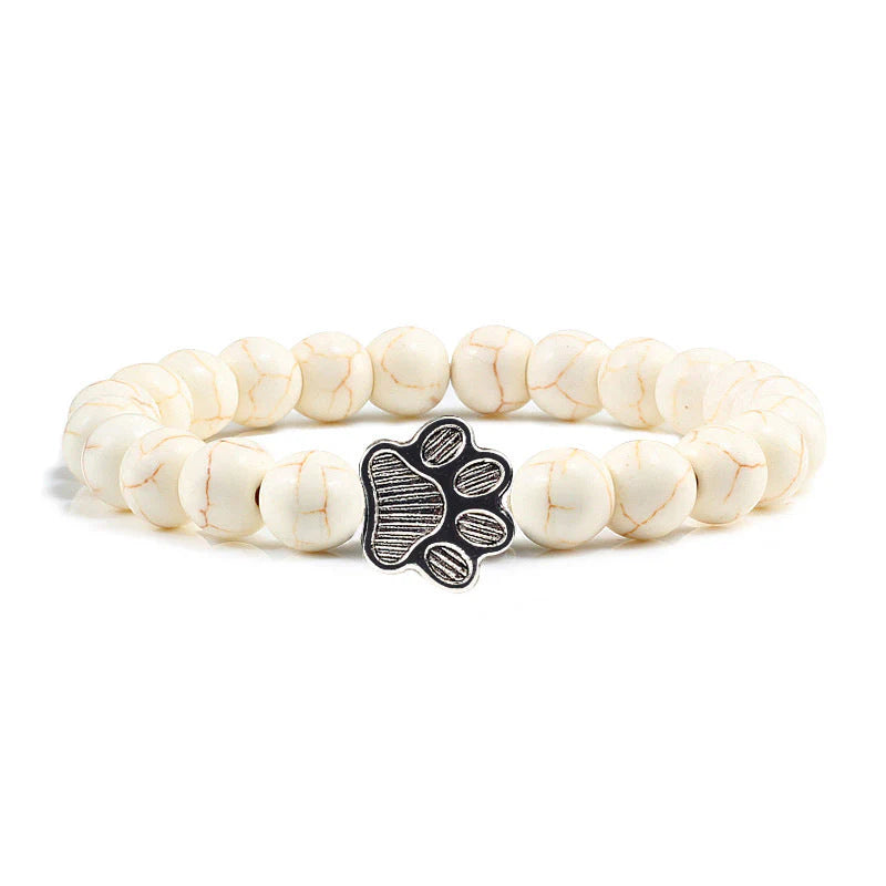Buddha Stones âSave A Dogâ Stone Bracelet
