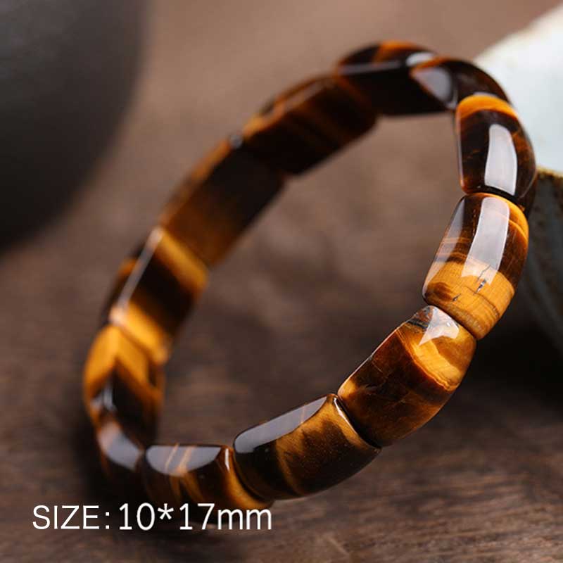 Buddha Stones Natural Tiger Eye Strength Protection Bracelet (Extra 30% Off | USE CODE: FS30)
