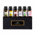 Buddha Stones 6Pcs Lavender Orange Jasmine Lemongrass Soothing Aromatherapy Healing Essential Oils Set