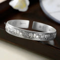 Buddha Stones Elephant White Copper Strength Bracelet Bangle (Extra 30% Off | USE CODE: FS30)