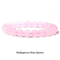 Buddha Stones Natural Stone Quartz Healing Beads Bracelet