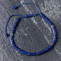 Buddha Stones Natural Lazurite Spacer Bead Positive Balance Bracelet