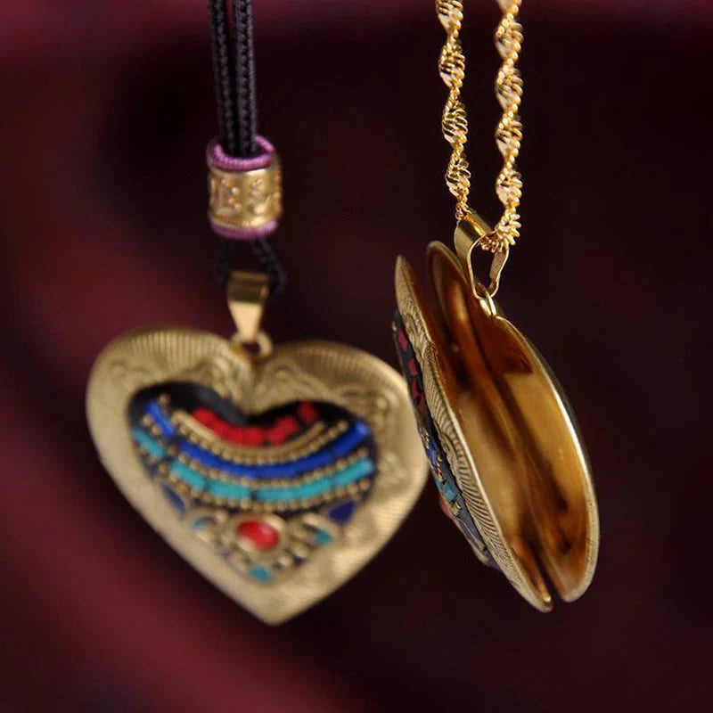 Buddha Stones Copper Kwan Yin Avalokitesvara Zakiram Wealth Pendant Necklace