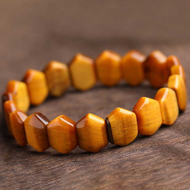 Buddha Stones Natural Tiger Eye Strength Protection Bracelet (Extra 30% Off | USE CODE: FS30)
