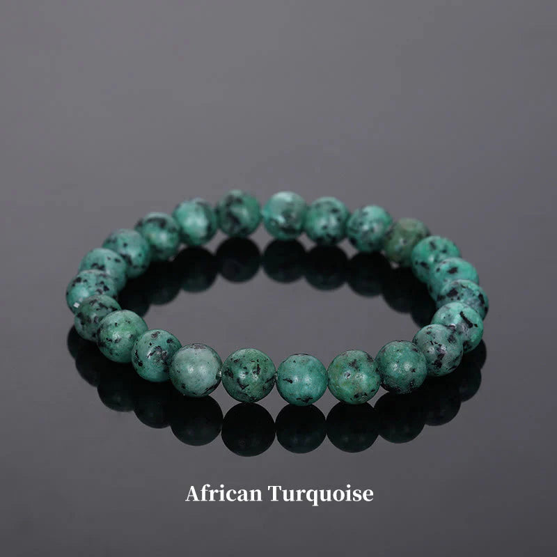 Buddha Stones Natural Stone Quartz Healing Beads Bracelet
