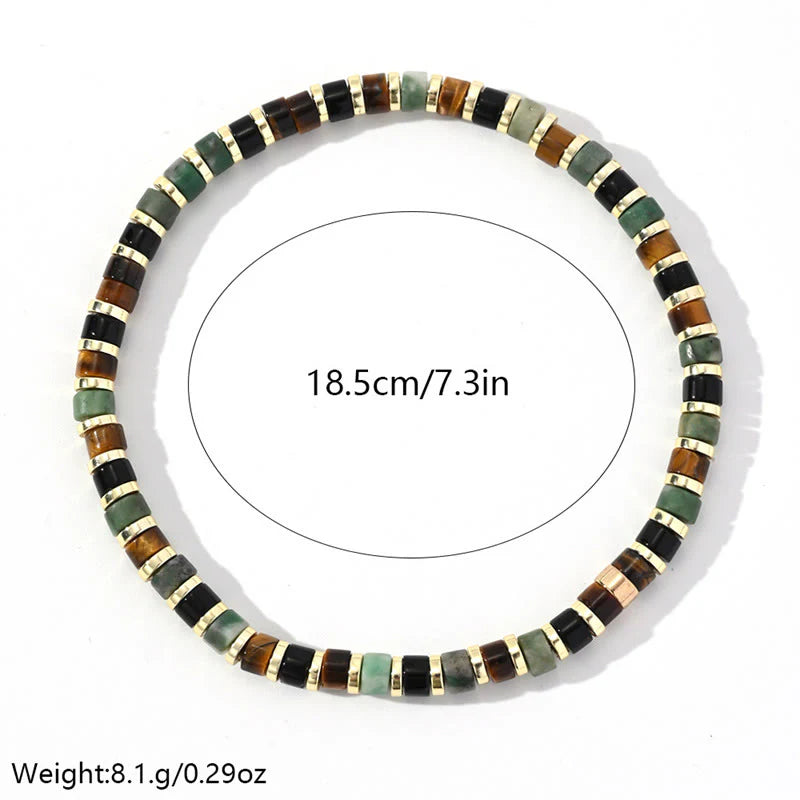 FREE Today: Support and Powerful Natural Hematite Tiger Eye Stones Bracelet