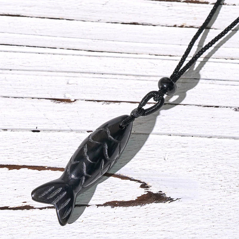 Buddha Stones Carving Koi Fish Pink Crystal Indian Agate Amethyst Warmth Prosperity Necklace Pendant