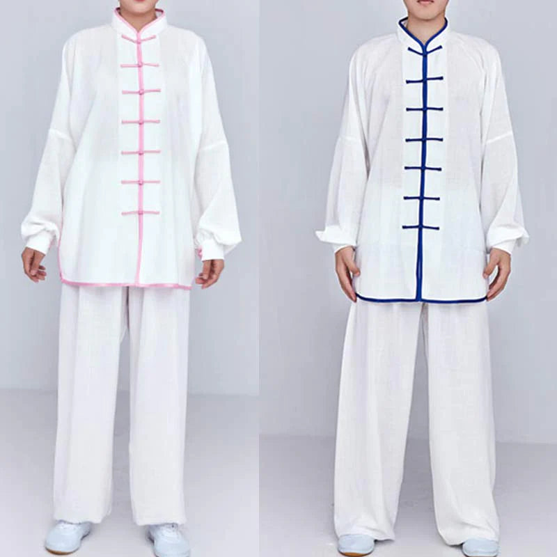 Buddha Stones Meditation Zen Prayer Spiritual Tai Chi Qigong Practice Unisex Embroidery Clothing Set (Extra 30% Off | USE CODE: FS30)