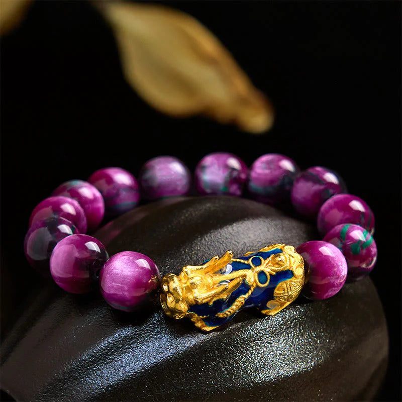 FREE Today: Prosperity and HealingÂ Colorful Sea Willow Color Change PiXiu Bracelet