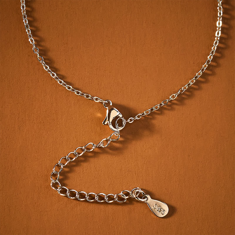 Buddha Stones Koi Fish Peace Buckle Auspicious Necklace Pendant