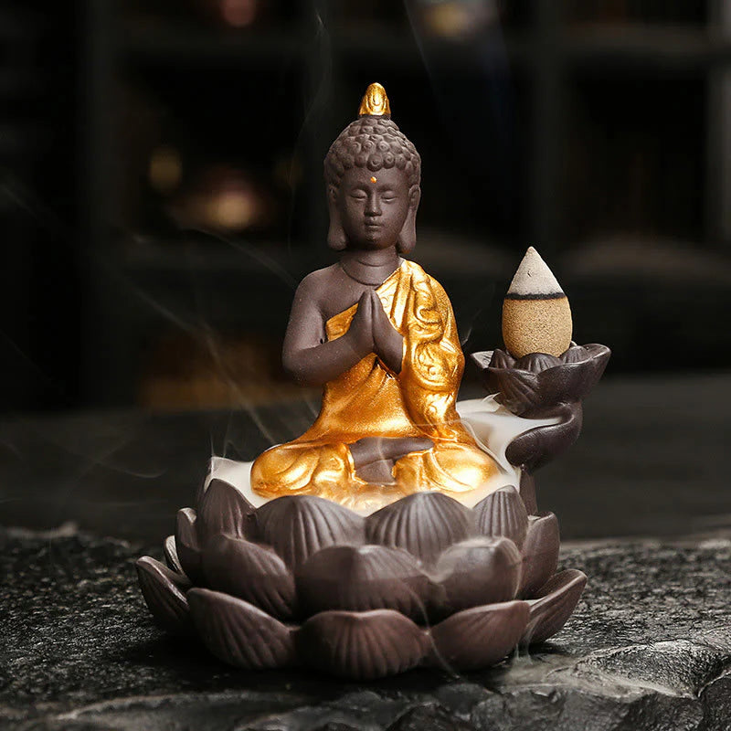 Buddha Stones Buddha Serenity Home Decoration Incense Burner