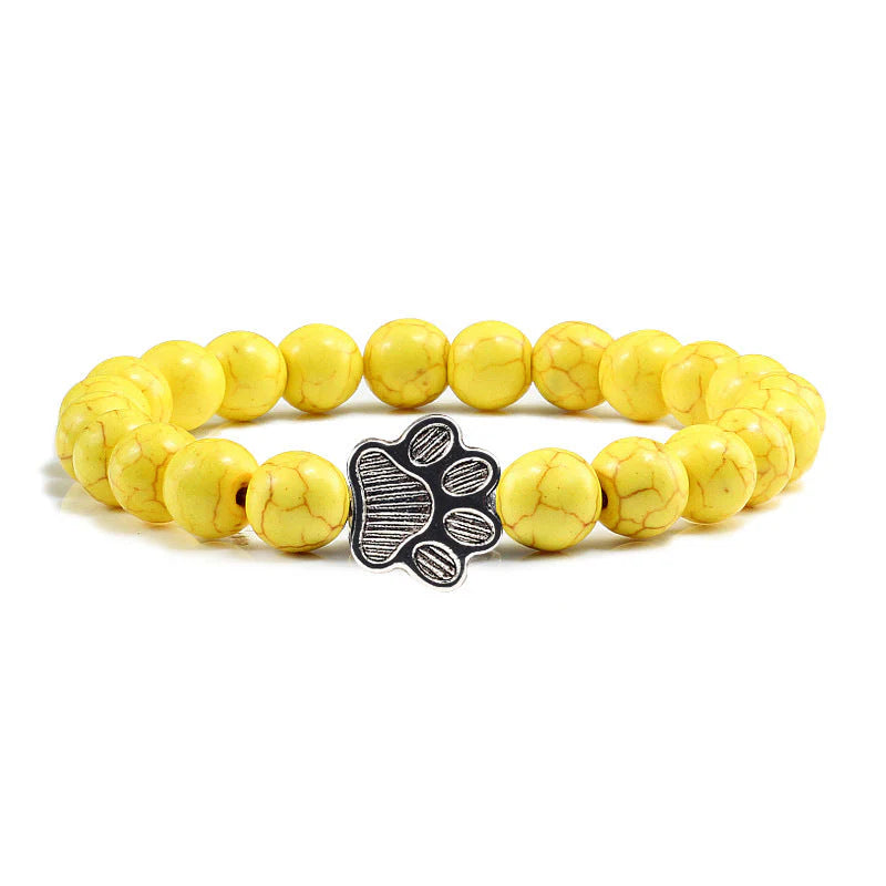 Buddha Stones âSave A Dogâ Stone Bracelet
