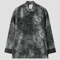Buddha Stones Kirin Mountains Frog-Button Long Sleeve Men's Jacket With Pockets