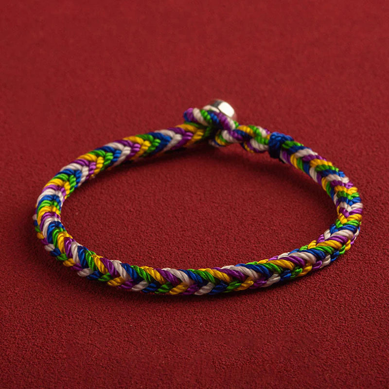 Buddha Stones May everything go your way Lucky Multicolored Bracelet