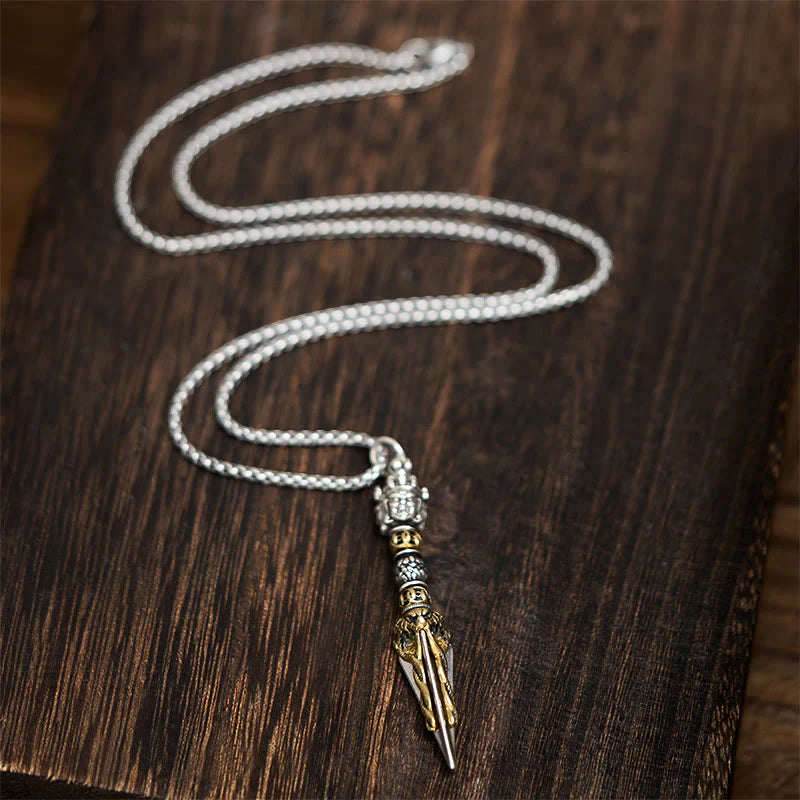 FREE Today: Healing and Spiritual Power Tibetan Vajra Vajrakila Copper Necklace Pendant