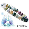 Buddha Stones  India Agate Beads Luck Yoga Bracelet