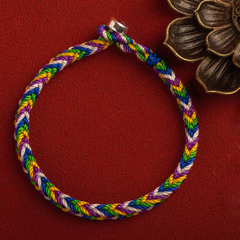 Buddha Stones May everything go your way Lucky Multicolored Bracelet