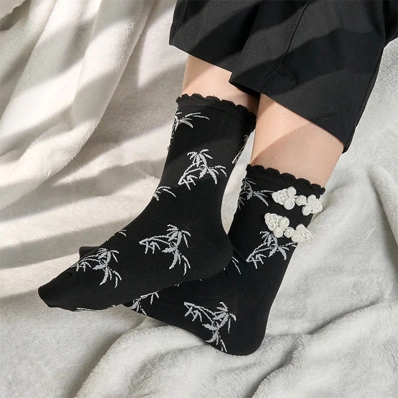 Buddha Stones A New Beginning Bamboo Micro Crew Women's Socks Includes Gift Message Card