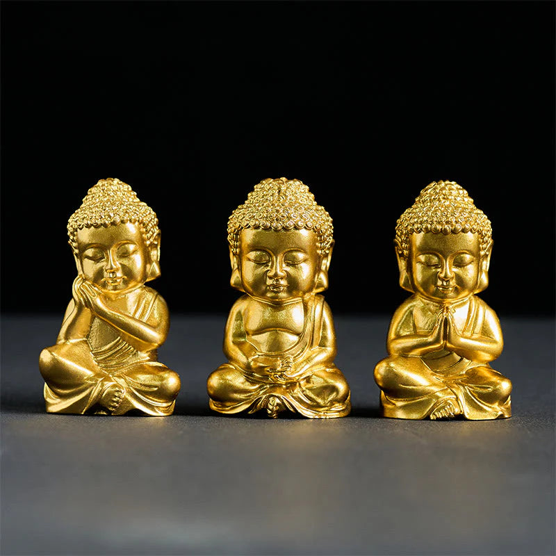 Buddha Stones Tathagata Buddha Statue Refrigerator Fridge Magnet Home Decoration