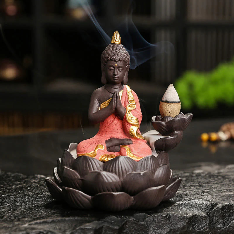 Buddha Stones Buddha Serenity Home Decoration Incense Burner
