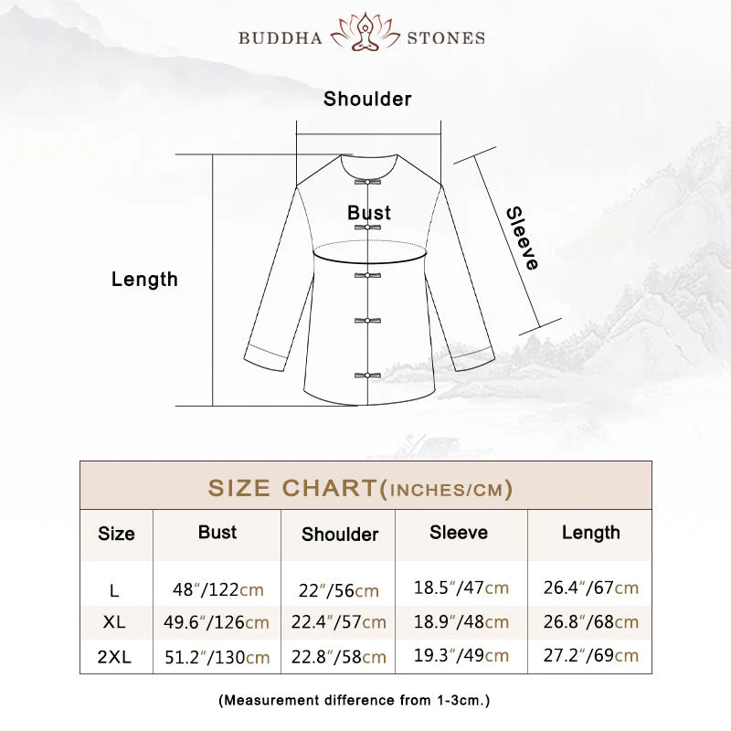 Buddha Stones Solid Color Button Long Sleeve Women's Shirt