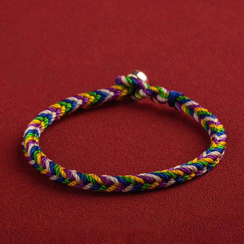 Buddha Stones May everything go your way Lucky Multicolored Bracelet